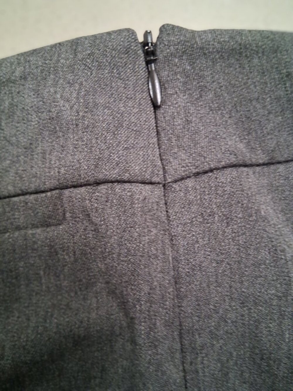 Talbots Women's Refined Bi-Stretch Pant Grey - Picture 3 of 8
